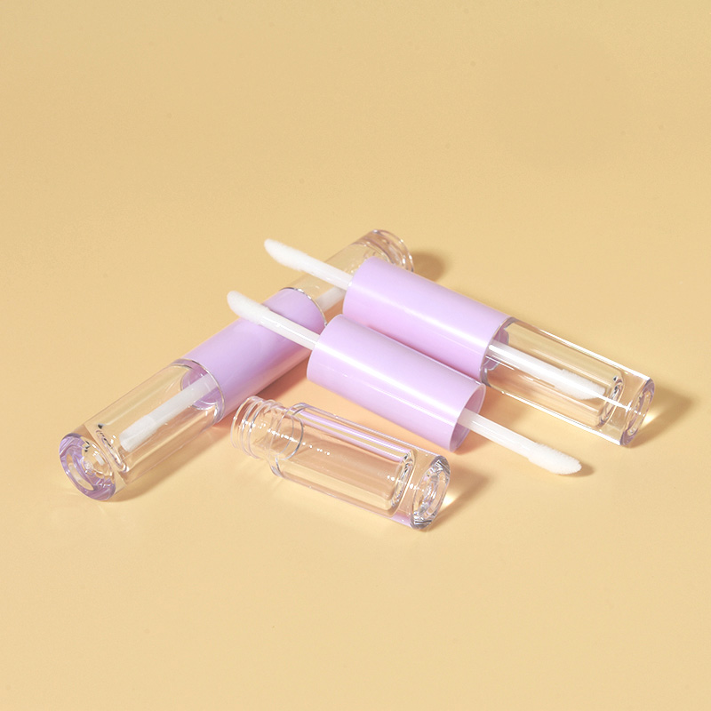 empty dual-end lip gloss tube from cosmetics packaging supplier